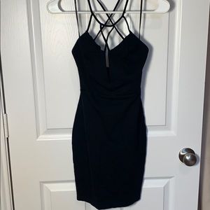 Forever 21 black cocktail dress